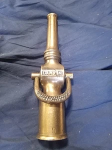 Antique Brass Larkin Fire Nosel - Picture 1 of 5