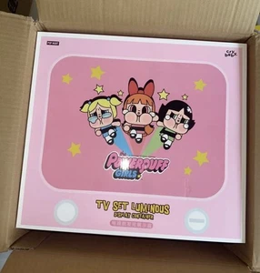CRYBABY × Powerpuff Girls Series TV Set Luminous Display Container - Picture 1 of 5