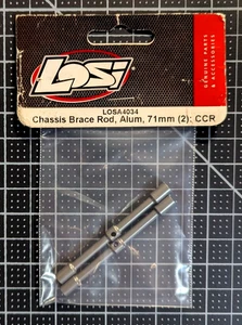 LOSA4034 Losi CCR Comp Crawler Chassis Brace Rod, Aluminum, 71mm (2) A-4034 - Picture 1 of 2
