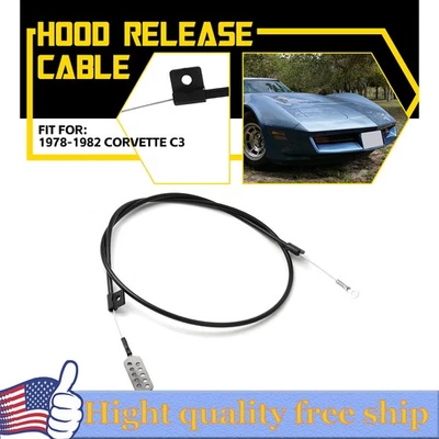 Para 1978-1982 Corvette C3 capô liberação trava de cabo lateral para travar 304006.41787 - Imagem 1 de 4