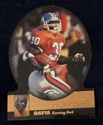 1997 Pro Line DC III Die-Cut Terrell Davis #11 Denver Broncos HOF  - Image 1 of 2
