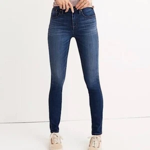 MADEWELL 10” Hi-Rise Skinny Jeans Sz 25 (25x27.5) Women’s Ankle Stretch - Picture 1 of 12