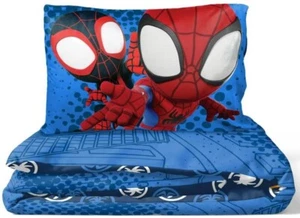 Spider-Man "Spidey" Kids 2pc Reversible Twin/Full Comforter Set-W15276346801 - Picture 1 of 10