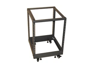 12U 19" Rackmount Server Frame Adjustable Rack 56cm to 97cm Cabinet Alternative - Picture 1 of 6