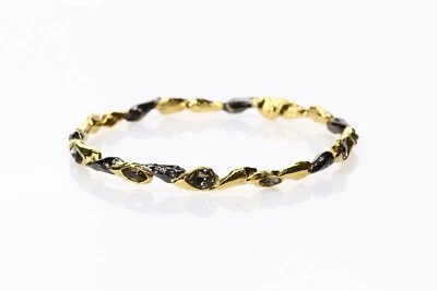 ALEXIS BITTAR 金色/金属/水晶手镯手链 135194 — 第 1/2 张图片