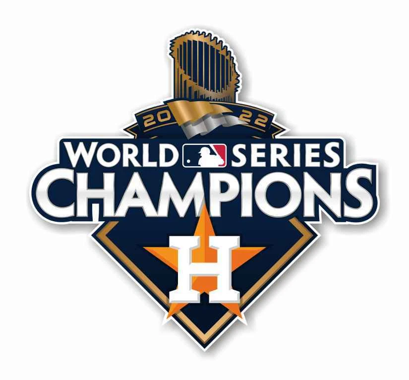 Houston Astros World Series 2022 Champions Precision Cut Decal - Image 1 of 1