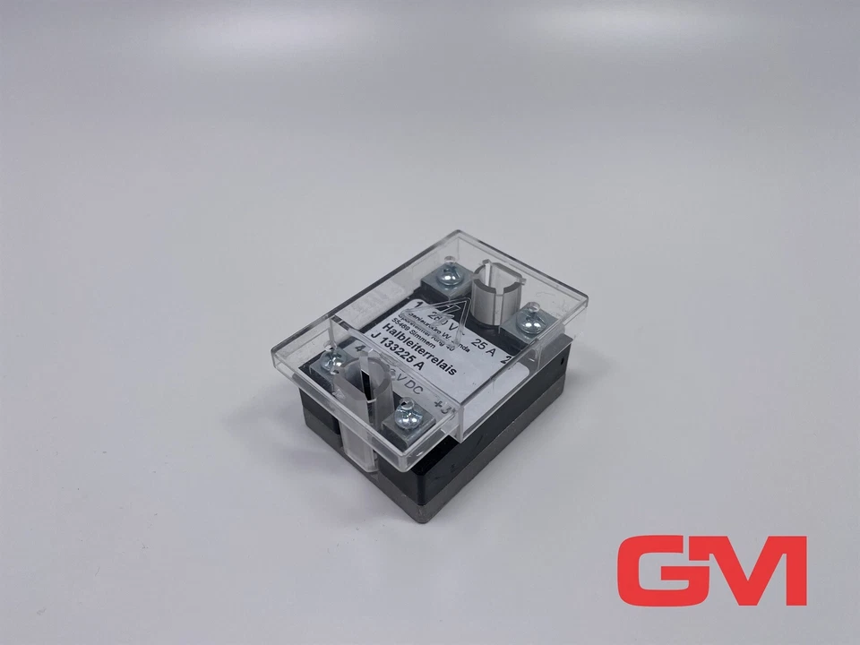 J133225A Solid State Relay w Heatsink Halbleiterrelais m/ Kühlkörper 280VAC 25mA