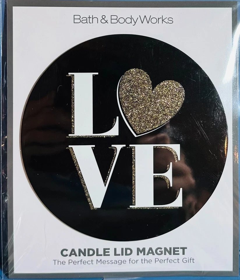 Bath & Body Works Thank You 3-wick Candle Lid Magnet