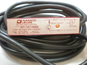 Namco Leuze EP110-14260 Retro-Reflective Sensor with Connecting Cable - NNB - Picture 1 of 4