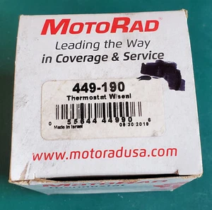 Termostato refrigerante motor MotoRad 449-190 - Imagen 1 de 4