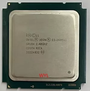 Intel Xeon E5-2695 V2 LGA 2011 SR1BA 12-Core 2.40GHz 30MB CPU Processors - Picture 1 of 4