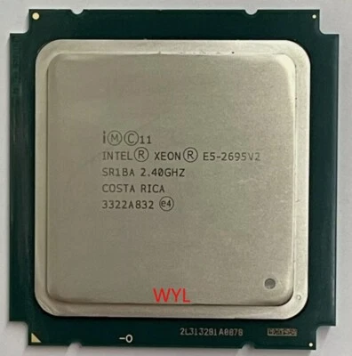 Intel Xeon E5-2695 V2 LGA 2011 SR1BA 12-Core 2.40GHz 30MB CPU Processors - Image 1 of 4