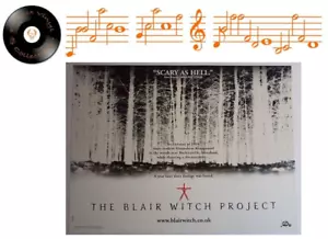 The Blair Witch Project Advance 1999 Original UK Mini Quad Cinema Poster - Picture 1 of 2