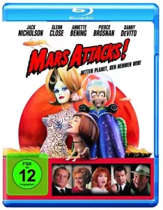 MARS ATTACKS ! BLURAY NUEVO - ED. ALEMANAA CON CASSTELLANO - TIM BURTON - Imagen 1 de 1