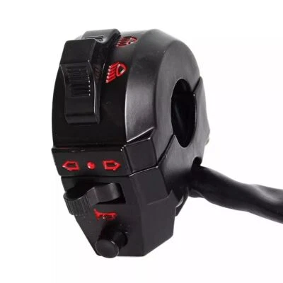 Universal Motorcycle Handlebar Motorbike Switch Gear Control Light Indicator7/8" - image 1 of 4