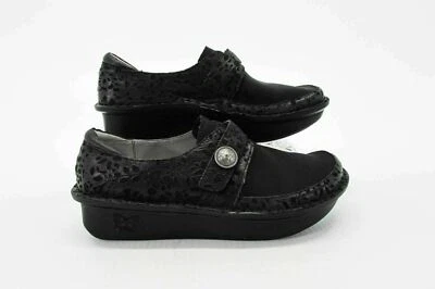 Alegria 女式鞋 Dena 尺码 7.5M EUR 38 黑色 Dream Fit 乐福鞋 预购 qp — 第 1/4 张图片