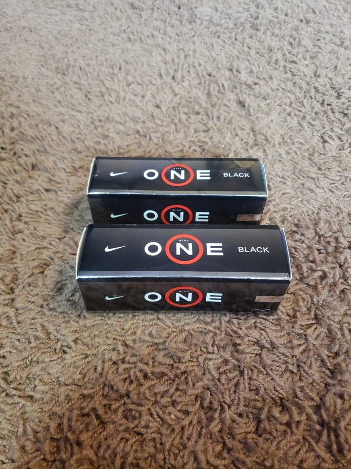 2 Sleeves Nike One Black Golf Balls - 6 Total