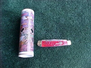 BATTLE AXE BRAND WINCHESTER OHIO USA Error Pocket Knife 2021 NOS Bone Trapper - Picture 1 of 9