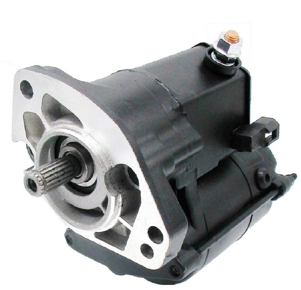 Motorino Avviamento Starter Démarreur per Harley Davidson FLHTC 1340 cc 1450cc Nero - Immagine 1 di 4