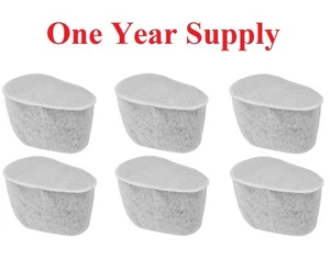 Filtri Acqua Carbone per Caffettiere Krups, Set di 6 (Fornitura Un Anno) F47200 - Foto 1 di 1
