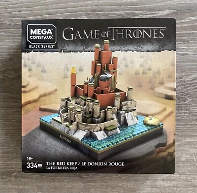 NEW Mega Construx Game Of Thrones The Red Keep GNF03 Black Series 334 Pieces - Image 1 of 4