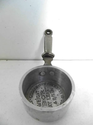 INSTRUMENT DE MESURE ANCIEN - PETIT POËLON Ø 4 cm - Photo 1/4