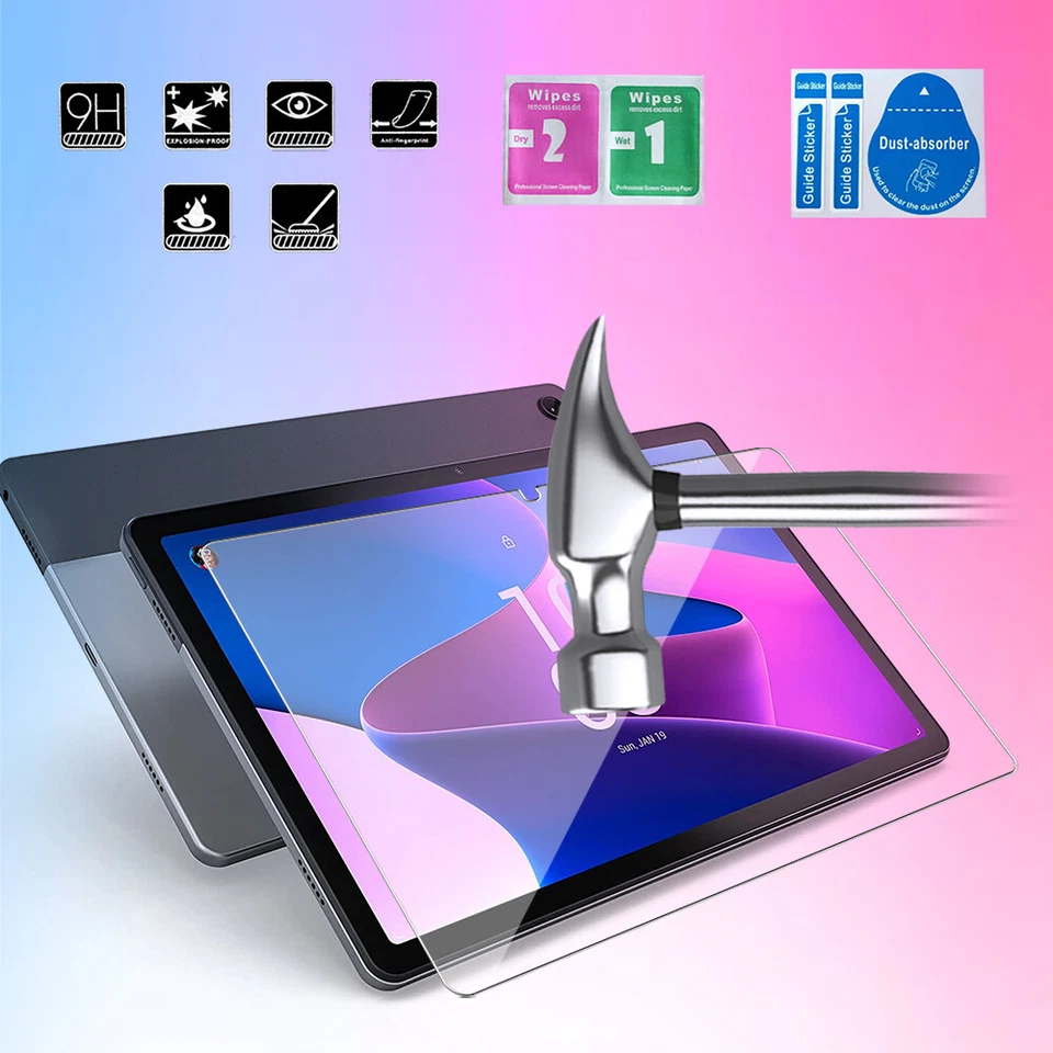 For Lenovo Tab M10 3rd Generation 2023 10.1 Inch Tempered Glass Screen Protector - Image 1 of 1
