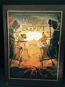 The Prince of Egypt by Dreamworks Hardcover Book Collectors Edition 1998 MOSES - Imagen 1 de 3