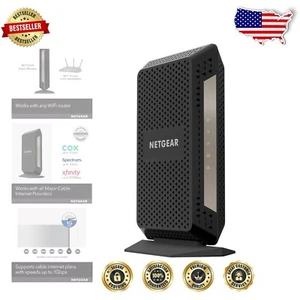 1Gbps DOCSIS 3.1 Gigabit Cable Modem - No Rental Fees, Compatible with Spectrum - Picture 1 of 8