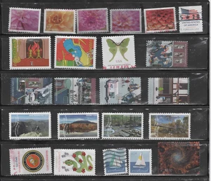 USA Used Stamps 23 Different Stamps from 2025  incl. Priority VF - Picture 1 of 1