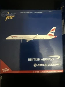 GeminiJets 1:400 British Airways Airbus A320 NEO G-TTNA - Picture 1 of 4