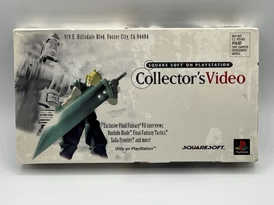 Final Fantasy VII SquareSoft PlayStation Promocional Coleccionistas Video VHS SELLADO Foto 1 de 4