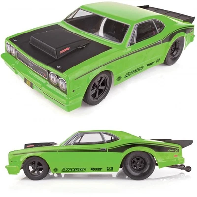 Associated 70026 DR10 1/10 2WD Brushless Drag Race Car RTR Green - Image 1 of 4