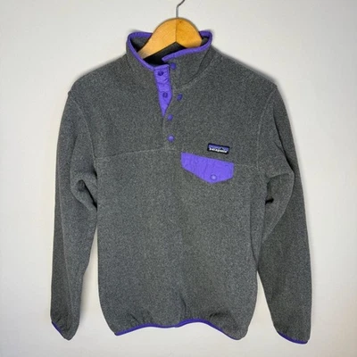 Patagonia Women’s Gray Synchilla Snap-T Fleece Pullover | S - Image 1 of 4