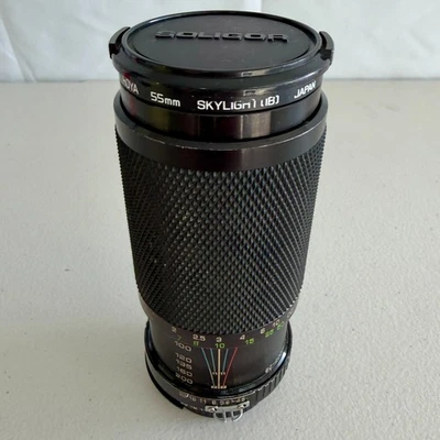 Lente macro zoom Soligor C/D 80-200 mm f/4,5 con tapas + filtro Hoya - montura Nikon F Foto 1 de 4