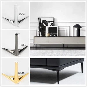 Modern Furniture Sofa Legs Metal Cabinet Cupboard Feet Replacement Parts Chic * - Bild 1 von 19