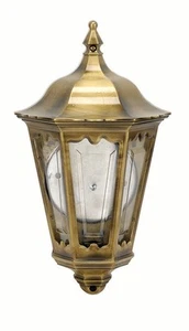 Wandlampe NEREOS Messing IP43 Rustikal rostfreie Außenleuchte Haus Terrasse - Bild 1 von 1