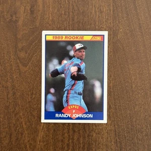 1989 Score Randy Johnson Rookie Card #645 Montreal Expos RC HOF – Sharp Corners - Picture 1 of 7