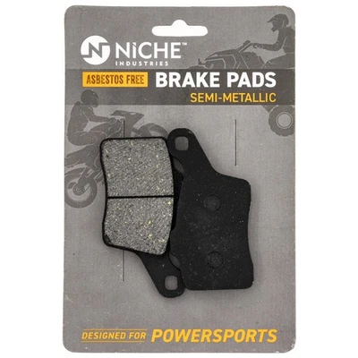 NICHE Brake Pad Set for Ski-Doo GSX 600 Summit Renegade X 800R Rear SemiMetallic - Image 1 of 4