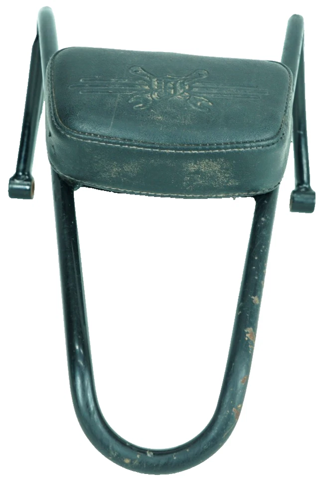 01 Harley Sportster Hugger XL883 Black Rear Sissy Bar w/ Passenger Backrest 1344 - Image 1 of 4