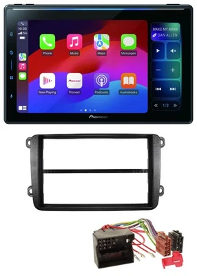 Pioneer Bluetooth DAB MP3 USB Autoradio für VW Golf V VI Touran Passat 3C Caddy - Bild 1 von 4