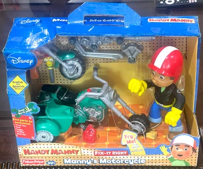 Fisher-Price Handy Manny's Motorcycle Fix - It Right Set - Image 1 of 2