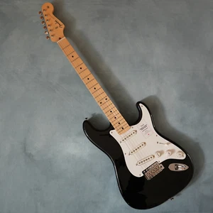 Fender Made in Japan Traditional 50s Stratocaster Maple Fingerboard Black - Picture 1 of 13