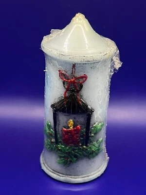 Christmas White & Blue Liberty Candle Foto 1 de 4