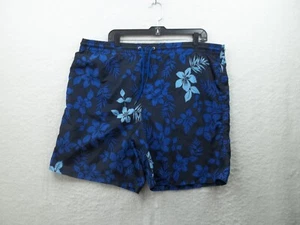 Nautica Mens  Floral Swimming Shorts Size L Waist 43" Inseam 9" - Picture 1 of 10