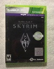 The Elder Scrolls V: Skyrim  PLAT HITS  Xbox 360  #9 Top 100 games  TESTED Clean