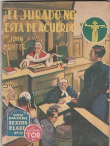 NUEVO MAGAZINE SEXTON BLAKE 188 MAYO 1952 EDITORIAL TOR SPANISH ARGENTINA - Picture 1 of 1