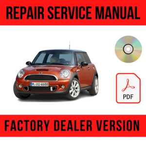 Mini Cooper + S 2006-2013 Factory Repair Manual - Picture 1 of 1