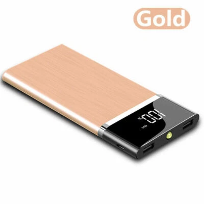 Nuevo Banco de Alimentación Batería Externa Portátil 10000mAh Gran Capacidad Cargador Rápido Foto 1 de 4