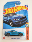 Hot Wheels Ford Shelby Gt350r Blue #249 - 2022 Muscle Mania
